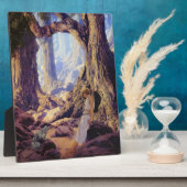 De betoverde prins van Maxfield Parrish Fotoplaat (Zijkant)