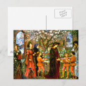 De betoverde tuin van Messer Ansaldo Briefkaart (Voorkant / Achterkant)