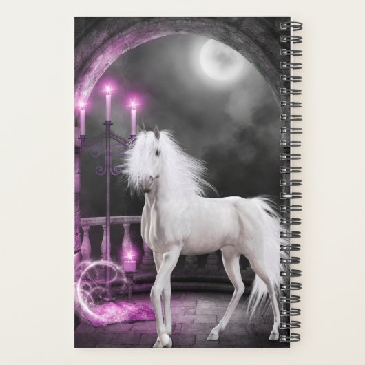 De betoverde Unicorn Planner (Achterkant)