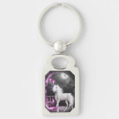 De betoverde Unicorn Sleutelhanger (Voorkant)