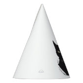 De betoverde zwarte kat van Salem Feesthoedjes (Links)