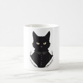 De betoverde zwarte kat van Salem Koffiemok