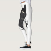 De betoverde zwarte kat van Salem Leggings (Links)