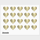 De betoverende bosarm bewaart de datum hart sticker (Vel)