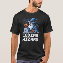 De betoverende codeerwizard t-shirt