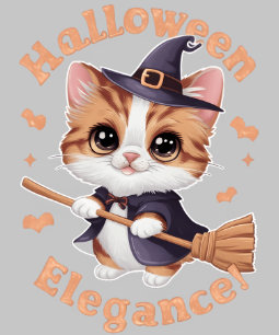 De betoverende Halloween-look van Chausie Cat