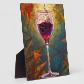 De betoverende pour Wine Art-tablet Fotoplaat (Zijkant)