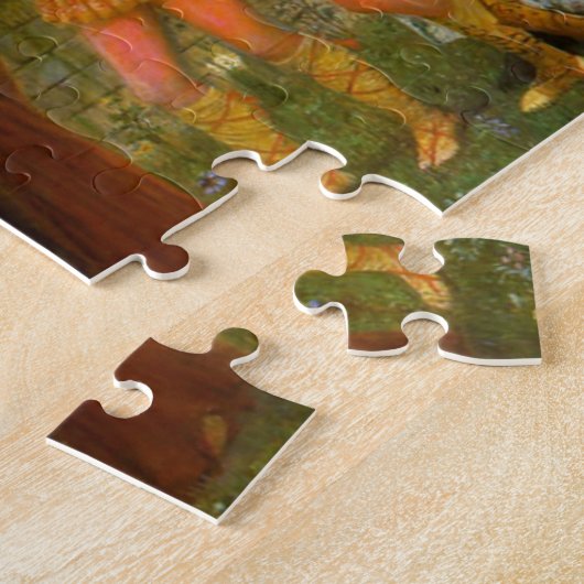 De betoverende tuin van Maria Spartali Stillman Legpuzzel (Zijkant)