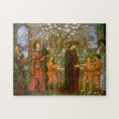 De betoverende tuin van Maria Spartali Stillman Legpuzzel (Horizontaal)