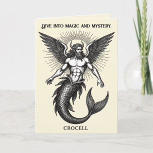 De Betovering van Crocell Duivel Illustratie Kaart