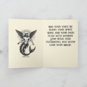 De Betovering van Crocell Duivel Illustratie Kaart (Binnen)