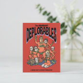 De betreurenswaardige briefkaart (Staand voorkant)