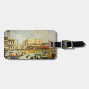 De Betrothal van de Venetiaanse Doge Bagagelabel