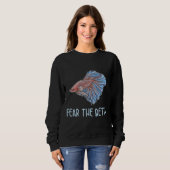 De Betta quote voor een Betta Fish Expert Trui (Voorkant volledig)