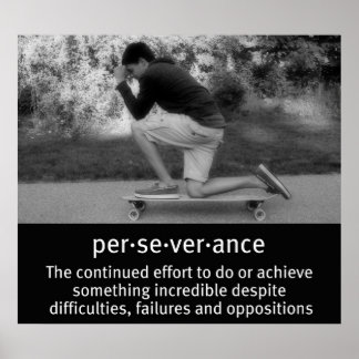 De beugel van het langboord poster