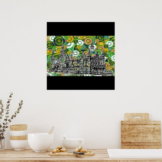 De beurs 20 Poster (Keuken)