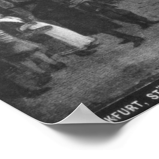 De beurs van Amsterdam Poster (Hoek)