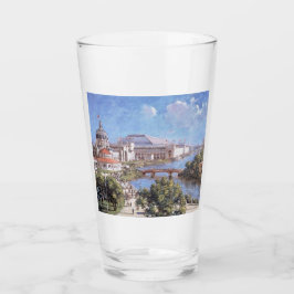 De beurs van Chicago World (Columbian Exposition) Glas