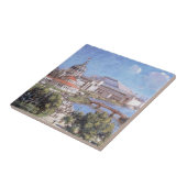 De beurs van Chicago World (Columbian Exposition) Tegeltje (Zijkant)