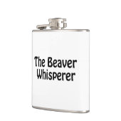 De bever fluistert heupfles (Links)