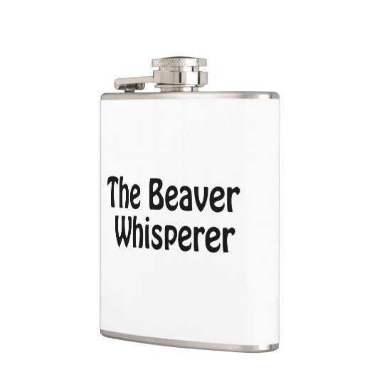 De bever fluistert heupfles (Links)