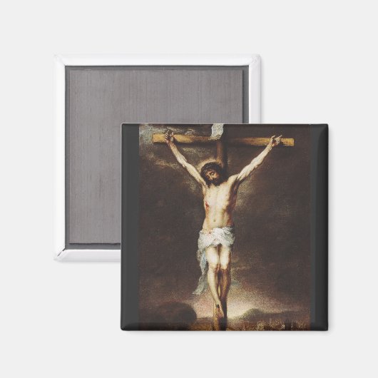 De bevestiging door Bartolome Esteban Murillo Magneet (Voorkant / Achterkant)