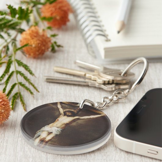 De bevestiging door Bartolome Esteban Murillo Sleutelhanger (Voorkant Rechts)