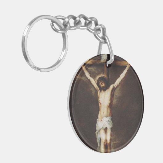 De bevestiging door Bartolome Esteban Murillo Sleutelhanger (Voorkant Links)
