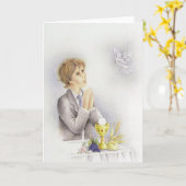 De bevestiging van de Heilige Communie voor Kaart (Gele Bloem)