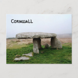 De Bevindende Stenen Cornwall Engeland van de Briefkaart