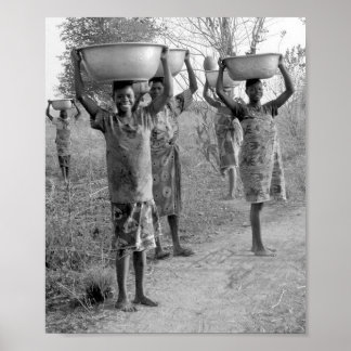 De bevolking van Ghana (3) - Poster