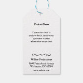 De bevordering van de zaken Logo hangt Labels met  Cadeaulabel (Achterkant)