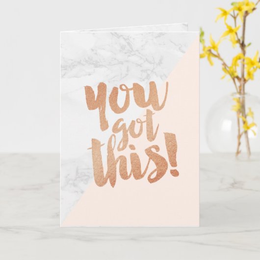 De bevordering van het Wenskaart u dit Motivatie h Kaart (Gele Bloem)