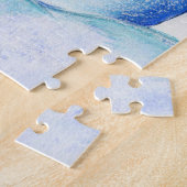 De bevriezing van de Snowman Puzzle Legpuzzel (Zijkant)