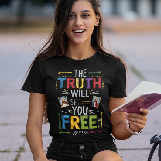 De bevrijding omarmen: de waarheid onthuld t-shirt