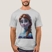 De bevroren elsa t-shirt (Voorkant)