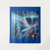 De bevroren spiegel wandkleed (Voorkant)