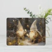 De Bewaarders van de Gloed Plat Kerstkaart (Staand voorkant)
