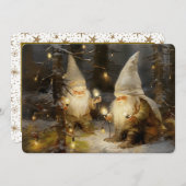 De Bewaarders van de Gloeiende Vlakke Kerstkaart (Voorkant / Achterkant)