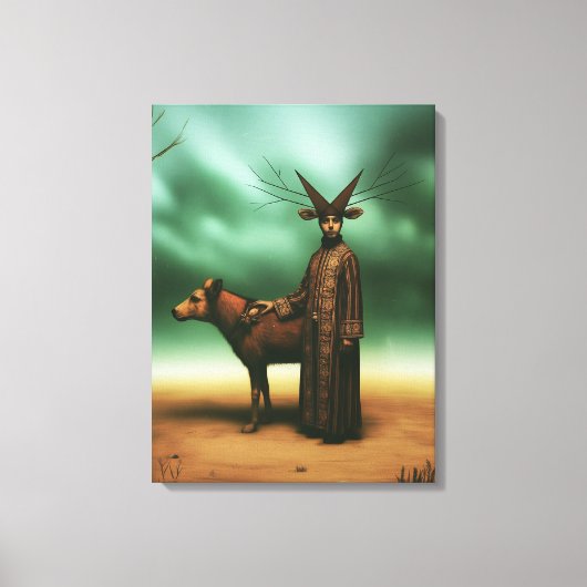 De Bewaker Canvas Afdruk (Voorkant)