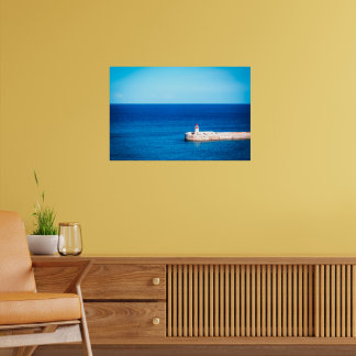 De Bewaker van de Grote Haven: Valletta Breakw Poster
