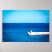 De Bewaker van de Grote Haven: Valletta Breakw Poster (Voorkant)