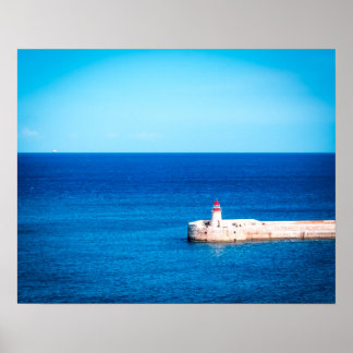 De Bewaker van de Grote Haven: Valletta Breakw Poster