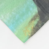 De bewaker van stille geheimen fleece deken (Hoek)