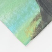 De bewaker van stille geheimen fleece deken (Hoek)