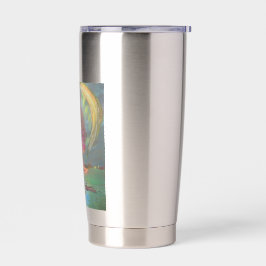 De bewaker van stille geheimen geïsoleerde drinkbeker