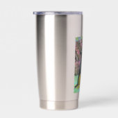 De bewaker van stille geheimen geïsoleerde drinkbeker (Rechts)