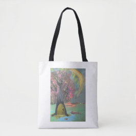 De bewaker van stille geheimen tote bag