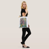 De bewaker van stille geheimen tote bag (Op model)