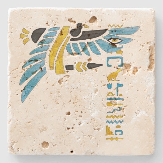 De bewakers Ibis Stenen Onderzetter (Voorkant)